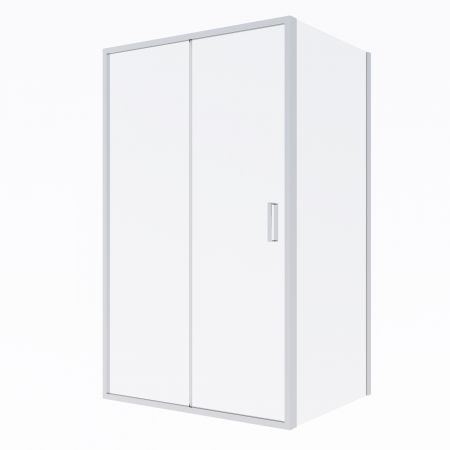 Oltens Fulla shower cubicle 120x90 cm rectangular door with a fixed wall 20205100