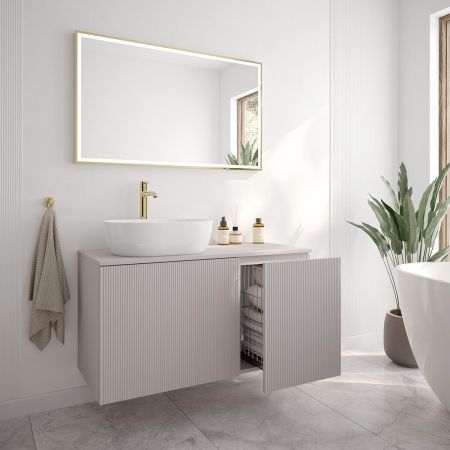 Oltens Lun Rila set: 60 cm vanity unit with ‘Kashmir’ worktop 68730900
