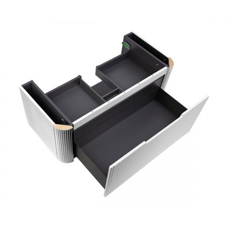 Oltens Hamnes umyvadlová skříňka 60 cm, bílá 60024000