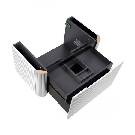 Oltens Hamnes umyvadlová skříňka 80 cm, bílá 60023000