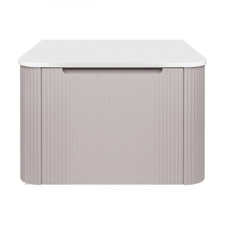 Oltens Hamnes sada koupelnového nábytku 60 cm s horní deskou, kašmírová/bílá 68666900