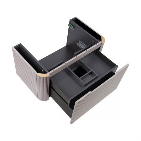 Oltens Hamnes umyvadlová skříňka 80 cm, kašmírová 60023900