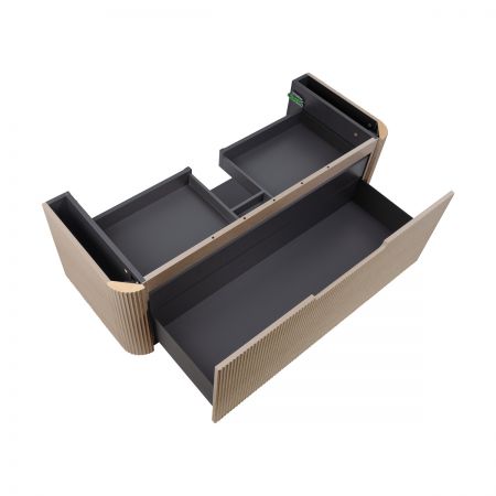 Oltens Hamnes sada koupelnového nábytku 120 cm s horní deskou, dub 68677060