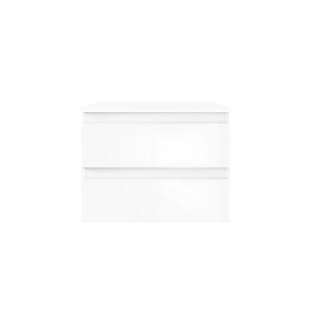 Oltens Vernal wall-mounted base unit 60 cm with countertop, white gloss 68115000
