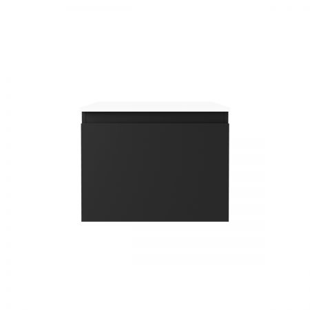 Oltens Vernal szafka 60 cm podumywalkowa wisząca czarny mat 60013300