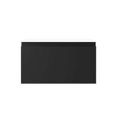 Oltens Vernal szafka 80 cm podumywalkowa wisząca czarny mat 60014300