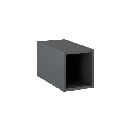 Oltens Vernal wall-mounted side cabinet 20 cm, matte graphite 60020400