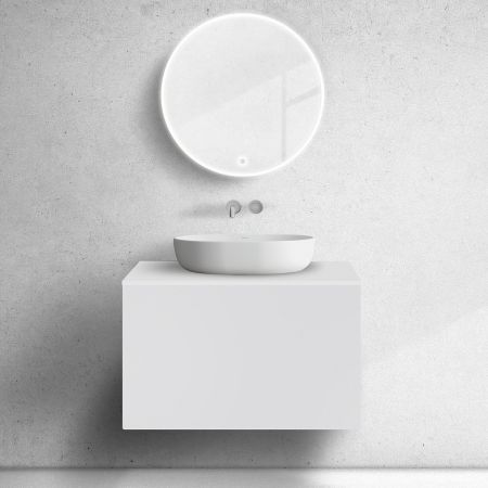 Oltens Lun szafka podumywalkowa 80 cm biały mat 60033000