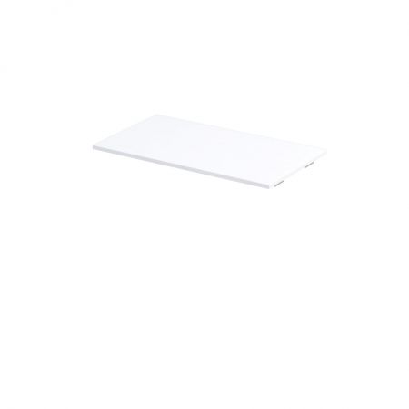 Zestaw Oltens Lun szafka podumywalkowa 80 cm z blatem biały mat 68731000