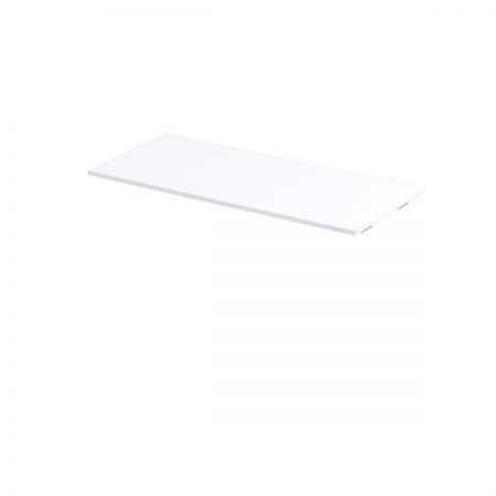 Zestaw Oltens Lun szafka podumywalkowa 100 cm z blatem biały mat 68736000
