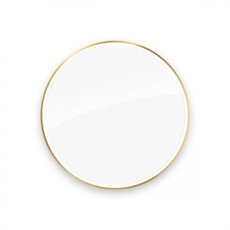 Oltens Nordlis mirror 100 cm, round with LED lighting and Klarglas system 64102800