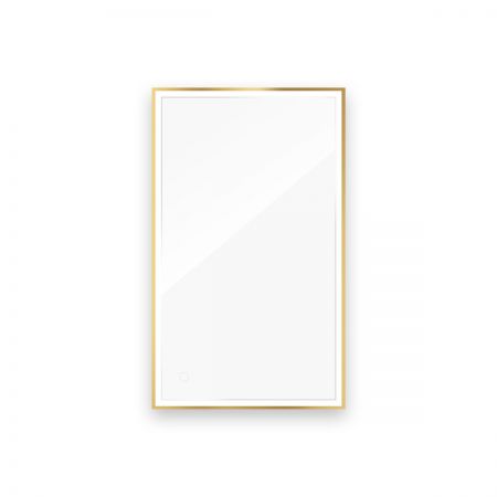 Oltens Nordlis mirror 60x100 cm, rectangular with LED lighting and Klarglas system 64111800