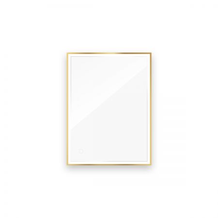 Oltens Nordlis mirror 60x80 cm, rectangular with LED lighting and Klarglas system 64115800