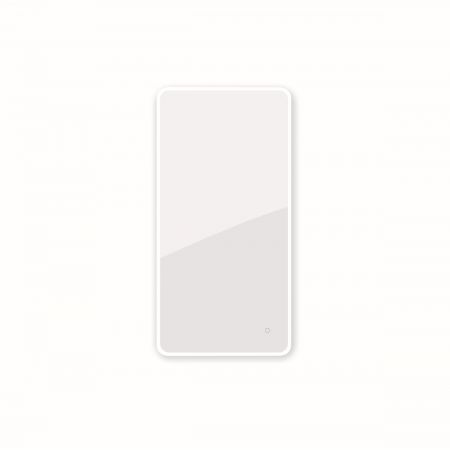 Oltens Nordlis 60x120 cm rechteckiger Spiegel mit LED-Beleuchtung und Klarglas-System 64118000