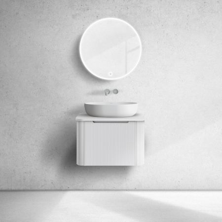 Oltens Hamnes deska na skříňku 60 cm, bílá 63012000