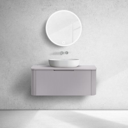 Oltens Hamnes umyvadlová skříňka 100 cm, kašmírová 60024900