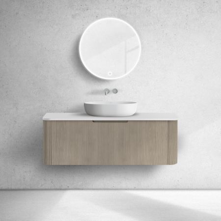 Oltens Hamnes deska na skříňku 120 cm, bílá 63015000