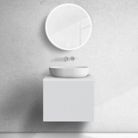 Oltens Lun blat naszafkowy 60 cm biały mat 63024000