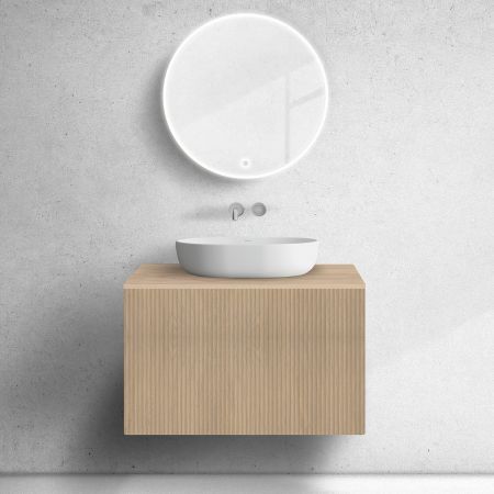 Oltens Lun blat naszafkowy 80 cm dąb 63025060