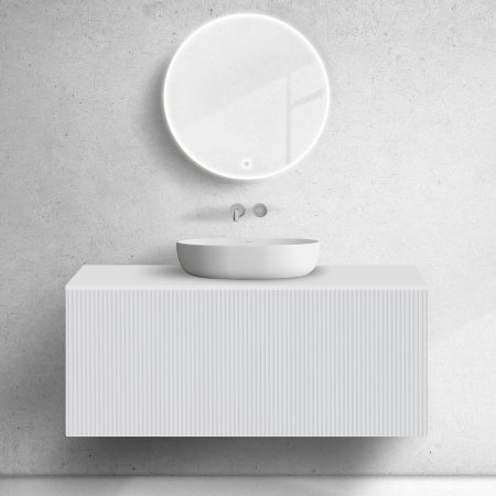 Oltens Lun blat naszafkowy 120 cm biały mat 63027000