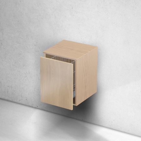Oltens Lun bathroom cabinet with 40-cm cargo basket, oak 68805060