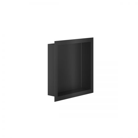 Oltens Grotta recessed shelf 30x30x10 cm, black matte 97000300