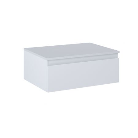 Oltens Vernal závěsná umyvadlová skříňka 60 cm s deskou, matná šedá 68100700