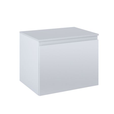 Oltens Vernal závěsná umyvadlová skříňka 60 cm s deskou, matná šedá 68104700