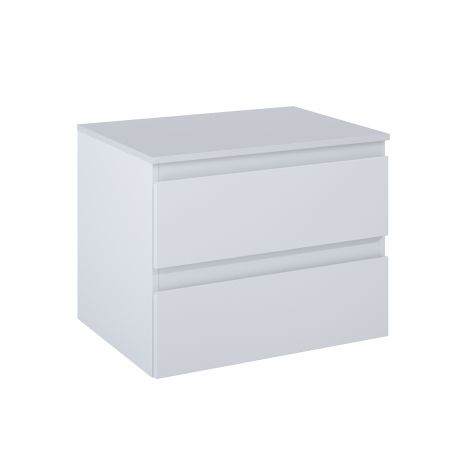 Oltens Vernal závěsná umyvadlová skříňka 60 cm s deskou, matná šedá 68115700