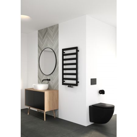 Oltens Benk bathroom heater 91x50 cm black matt 55004300