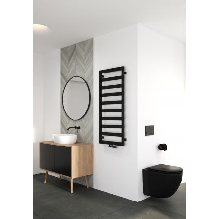 Oltens Benk bathroom heater 115x50 cm black matt 55005300