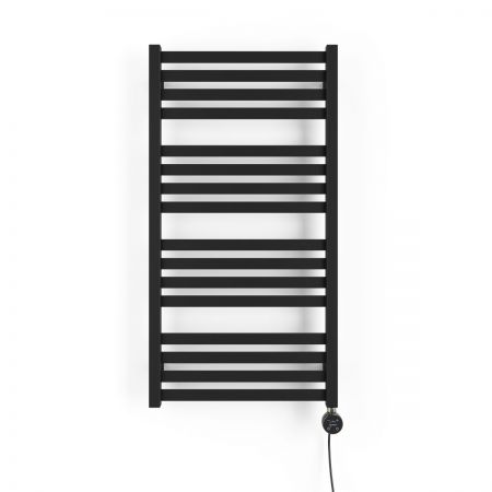 Oltens Vanlig (e) bathroom electric radiator 96x50 cm, matte black 55107300