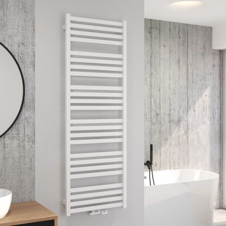 Oltens Vanlig bathroom heater 146x50 cm white 55009000