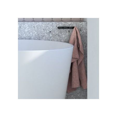Oltens Vernal towel hook quadruple black matte 80005300