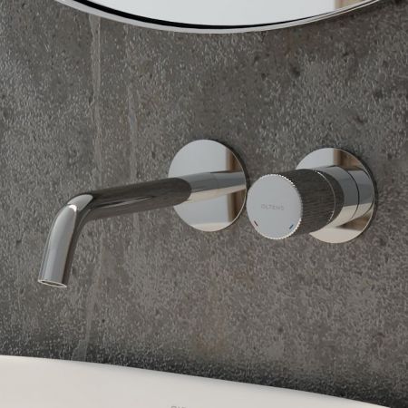 Oltens Hamnes kompletní umyvadlová baterie, podomítková, chrom 32105100