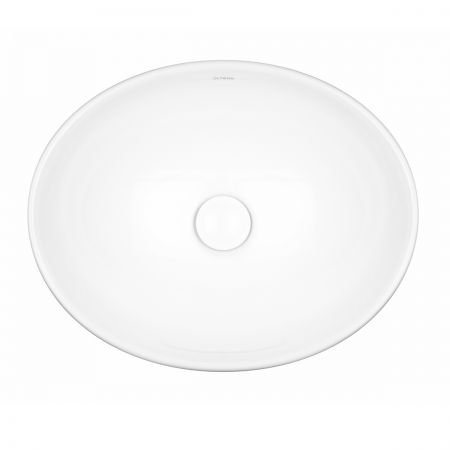 Oltens Etne countertop wash basin 40x33 cm oval with SmartClean film white 40813000
