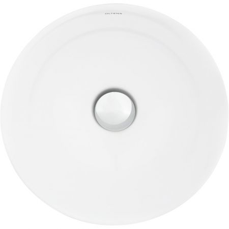 Oltens Jagala countertop wash basin 32x32 cm with SmartClean film white 40817000