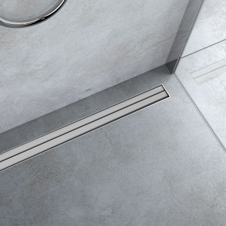 Oltens Langan Slim sprchový odtokový žlab 70 cm, chrom/ocel 30010100