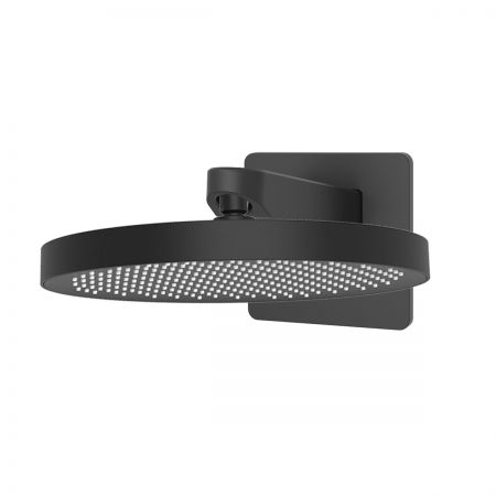 Oltens Regna Krafta hlavová sprcha s ramenem, matná černá 36041300