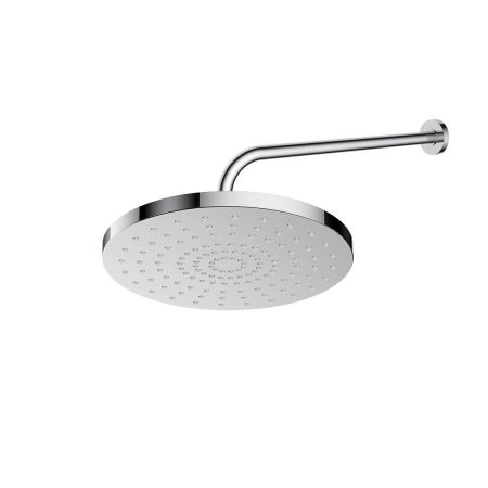 Oltens Pluva Lagan sprchová hlavice 25 cm, kulatá, s nástěnným ramenem, chrom 36093100
