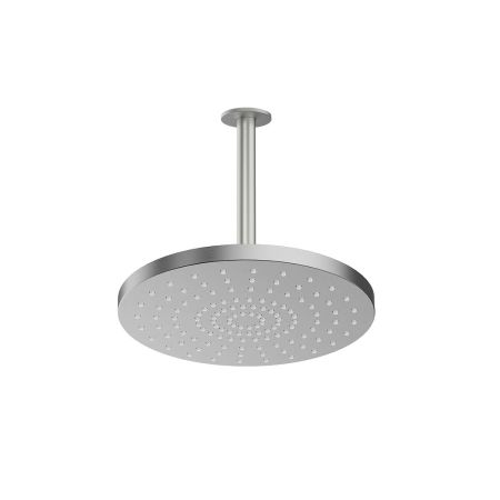 Oltens Pluva Aera Regenbrause, 25 cm, rund, mit Deckenarm, Nickel 36097910