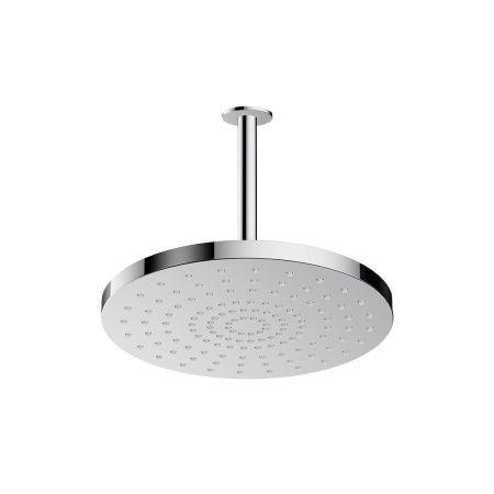 Oltens Alvo Aera 30 cm round shower head with ceiling arm, chrome 36098100