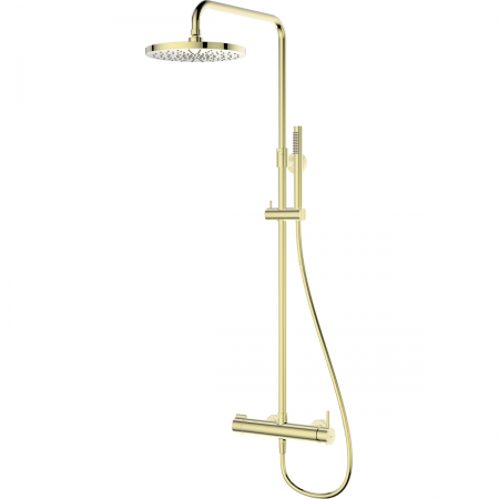 Oltens Molle sprchový set s hlavovou sprchou, lesklá zlatá 36504800