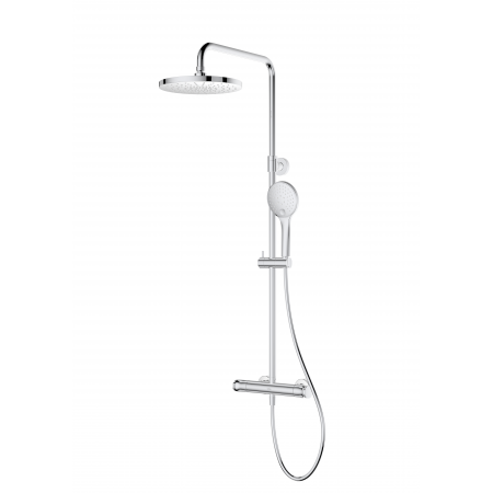 Oltens Vatten termostatický sprchový set s kulatou hlavovou sprchou, chrom 36505100