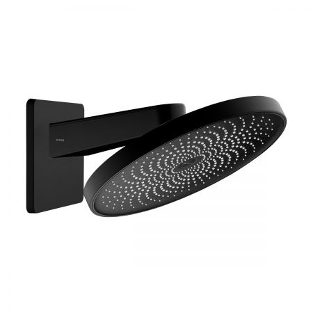 Oltens Vann kulatá dešťová sprcha 26 cm, matná černá 37007300