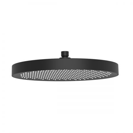 Oltens Regna deszczownica okrągła 32 cm czarny mat 37009300