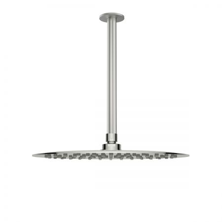 Oltens Aera ramię prysznicowe sufitowe 25 cm nikiel 39404910