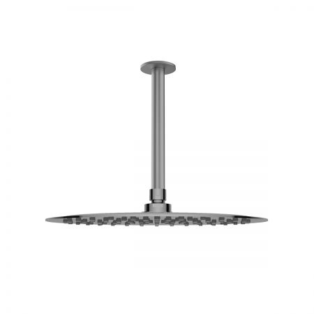 Oltens Aera ramię prysznicowe sufitowe 15 cm grafit 39405400