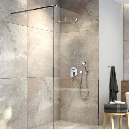 Oltens Vida Walk-in shower wall 140 cm 22005100