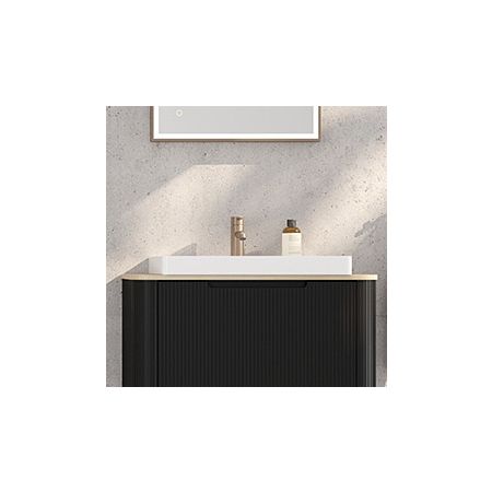 Oltens Kolma vanity unit basin 60x47.5 cm with SmartClean coating, white 41708000